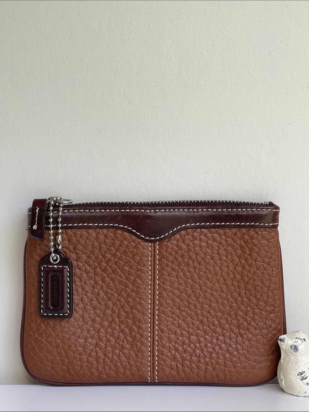 COACH Leather Pouch Wallet